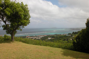 Panoramic ocean view